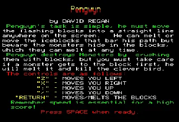 Pengwyn (19xx)(Regan, D.)[h TSTH] screen shot title